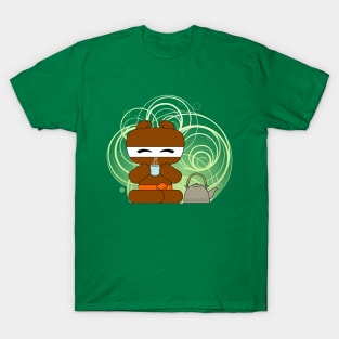 Bear-Ninja Tea Time T-Shirt